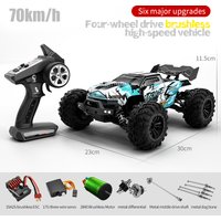 1:16 RC Monster Truck 4WD High Speed Off-Road Climbing Vehicle, Boys Remote Control Toy Car