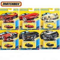 Matchbox GBJ48-F Series,Porsche 911/356 Totota MR2 Dodge Challenger Chevy,1:64 Diecast Model Car,Collector's Gift for Kids Toy