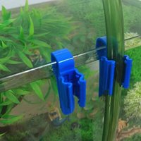 Versatile Plastic Aquarium Tube Holder Clip For Fish Tank Water Changes Adjustable Anti-slip Secure Grip Holder 8-25mm Hose Clip