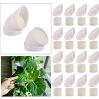 10Pcs DIY Hydroponic Pots for Colonization Cups Vertical Tower Plant Grow Pot Cup System Tower Hydroponics Soilless Device Kit