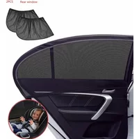 2PCS Car Window Shade,Car Back forward Window Sun Shade,Sun Glare, and Privacy Protection for Toddler Kids Baby Adult Design