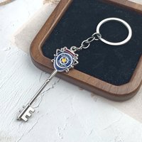 Game Residents Evils 3 Keychains Raccoon City Police Station Jill Valentine S.T.A.R.S. Key Collection Jewelry