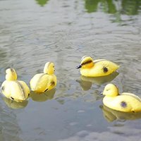 5pcs 9cm Hunting Decoy Floating Ducks Decoy Cute Simulation Floating Duckling Outdoor Garden Pond Pool Decor Water Decoration