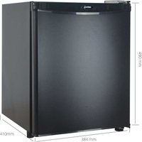 hot sale 30 liter black solid door compressor small refrigerator mini fridge for hotel room