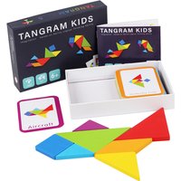 Wooden Jigsaw Board Montessori Puzzle Early Educational Toy For Kids Intelligence Number Letter Geometric Shape Toy