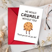 1 funny and humorous colleague thank you greeting card universal thank you envelope card