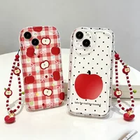 Fruit Apple Bracelet Casing For Huawei Honor 600 400 Lite Pro X9B X8C X8B X8A X9D X7D X7B X7A X6B X6C X6A X5C 90 Lite INS Case