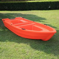 Double-layer pe plastic boat, fishing boat thickened plastic boat, small boat fishing, breeding and cleaning