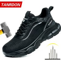 Men's safety shoes, anti smash and anti stab work shoes, men's indestructible safety boots, insulated shoes, tactical boots