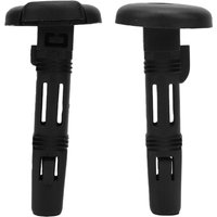 2Pcs Car Front Seat Headrest Guide Insert Tubes Plastic 12.8mm Inner Diameter Replacement for Car Truck Commercial Vehicle