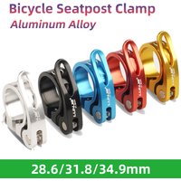 Bicycle Seatpost Clamps Quick release 28.6mm 31.8mm / 34.9mm Aluminum Alloy Mountain Road Bike Cycling Accessories
