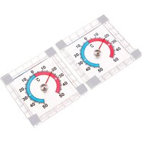 -50°C~50°C Temperature Thermometer Window Indoor Outdoor Wall Garden Home Graduated Disc Measurement Multimeter