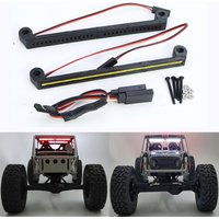 H10 Plastic Roof Light LED Lights Bar Spotlight Headlights Taillights For 1/10 RC Crawler Car Vanquish H10 Optic Upgrade Parts