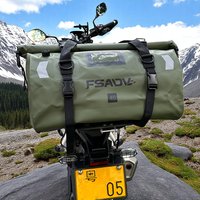 66L 40L Waterproof Tail Bags UniversalMotorcycle Back Seat Bags Cycling Camping Travel Bag Motorbike Scooter Sport Luggage Pack