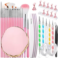 Complete All-in-One Nail Tool Kit (30 Pieces) - Salon-Grade Essentials for Professional & Home Nail Art, Nail Technician Approve