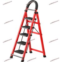 Ladder Household Folding Portable Multi-function Thickened Indoor Herringbone Ladder Mobile Ladder Retractable High Stool