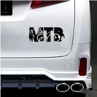 AliExpress NONE 1PC Cool MTB Mountain Bike Sticker, Eye - Catching Decal for Cars, Laptops, Skateboards & Water Bottles
