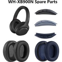 Ear Pads Cushion For SONY WH-XB900N Headphones replacement headband leather ear covers earmuffs wh xb900b headset parts