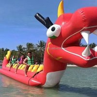 Sea Game Customized Long With Competitive Price Banana Boat Inflatable Towable Dragon Boats For Sale