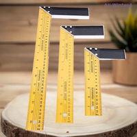 L-shaped High Precision Scale Multifunctional Corner Ruler Metal Carpentry Squares For Woodworking Building And Framing Design