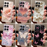 For Motorola Edge 60 Fusion/Edge 60s/Edge 60 Pro/Edge 2025 Case Capa Protective Shell Transparent Soft Silicone TPU Phone Cover