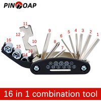 AliExpress NONE Bicycle Repair Tool 16 In 1 Tool Portable Folding Tool Hexagonal Wrench Bicycle Repair Tool Set Bicycle Repair Tool Accessories