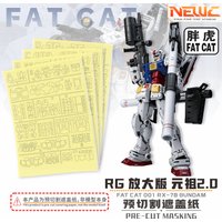 NewC RG Ancestor Fat Tiger Cover Modification 2.0 Enlarged Version 1/100 Dedicated Model Tool 3D Printing Accessories