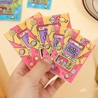 100Pcs Lucky Shining Printed New Empty Blind Bags Candy Mini Toy DIY Children Birthday Party Gift Packaging