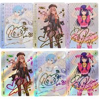 Weiss Schwarz AGR Collection Card Anime Nikke Rem Bronzing Signature Card Texture Refractive Color Rainbow Flash Child Gifts