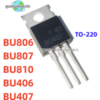10PCS BU806 BU807 BU810 BU406 BU407 TO-220 transistor 8.0A 150-200V 60W