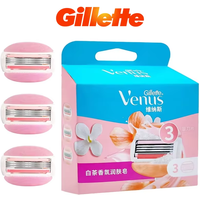 Gillette Venus Women's Razor ComfortGlide White Tea Blade Refills 3 Layer Blades Replacement Blade Smooth Shaving For All Skin