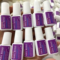 8ml Strong Fast Drying Nail Glue Adhesive Rhinestone Acrylic False Nail Jewelry Bond Sticky Glue Gel Professiona Glue With Brush