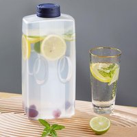Empty water Bottles for Cold Drinks 2L Fridge Cooling Beverage Dispenser with Lid for Hot Weather Milk Soda Coffee juice
