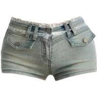Lace Denim Shorts Women Summer Sweet Hotsweet Bodycon Fashion Y2k High Street Vintage Sexy Style Clubwear Retro All-match Femme
