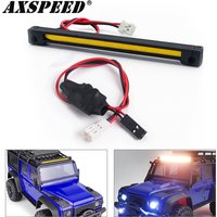 AXSPEED COB Roof Light Headlights Taillights LED Lights Group for TRX4M Defender 1/18 RC Crawler Car Model Parts
