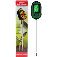 5 in 1 Soil Ph Meter Soil Tester Humidity Moisture Sensor Temperature Flower Meter Digital Intensity Detector for Garden