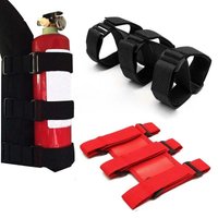 Sangle de montage d'extincteur réglable, tissu Oxford, barre de sécurité pour voiture, ceinture de support d'extincteur pour Jeep Wrangler TJ JK JL 1997 – 2018