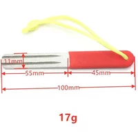 Outdoor & Fishing Accessories 1PC Pocket Hook Sharpener, Diamond Knife Tool for Sharpening Fish Hooks