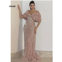 Off-shoulder Evening Dresses Woman Elegant Luxury Prom Dresses 2025 Custom Made Mermaid Robe De Cocktail Femme Ball Gown Dress