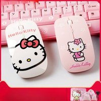 Sanrio New HelloKitty Kawaii Anime Cartoon Mouse Good Looks Wireless Girls Girly Heart Mute Fashion Trend Gifts for Girls