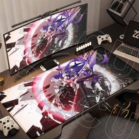 XXL Honkai Star Rail Acheron Mouse Pad Rug Desk Mat Cute 600x300mm table Pad Extended Gaming Keyboard Anime Large Gamer Mousepad
