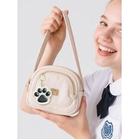 Novelty Fun Silicon Colorful Cat Paw Keychain Kawaii Handbag Wallet Decorative Accessoy Gift For Students
