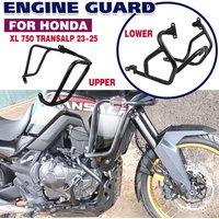 For HONDA XL750 XL 750 TRANSALP 750 2023-2026 Engine Guard Highway Crash Bars Bumper Stunt Cage Motorcycle Frame Protection Bars