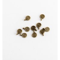 Classic Simple Style DIY Alloy Pendant For Jewelry Needlework Charms Jewelry Findings & Components For Jewelry Making #JZ407