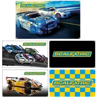 90X150cm Scalextrics Model Motor Racing Flag Polyester Printed Garage Decoration Banner Tapestry