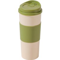 1PC 16OZ Reusable Free BPA Travel Plastic Coffee Cup with Non-Slip Sleeve To Go Travel Cups Hot or Cold Drinks