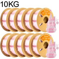 ERYONE 10KG HS Translucent Gradient Multi-Color PETG Filament Fit Most FDM Printers