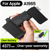 BGBT A1965 Laptop Battery for Apple MacBook Air 13 Inch A1932 2018 2019 Notebook Batteries Akku Free Tool 1-Year Warranty