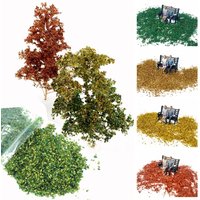 35ML/Bag Mini Leaves Sand Table Simulation Miniature Static Leaf Layout Scene Model Fairy Garden Wargame Accessories