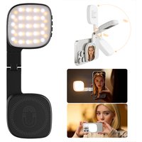 Rechargeable Selfie Light Phone Light for iPhone Phone LED Light for Selfies Makeup Live Streaming Conferencing